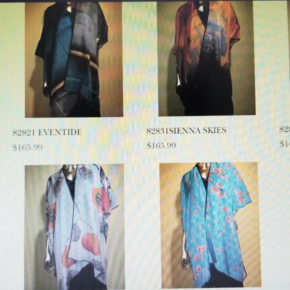 100% silk kimono/coverup - Picture 15 of 15